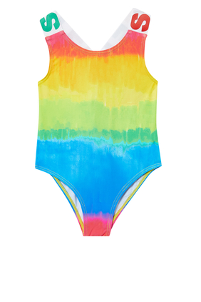 لباس سباحة متعدد الألوان